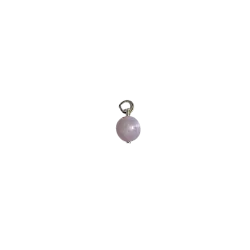 Pendentif Petite Boule en Kunzite - Minéraux | Dans les yeux de Gaïa