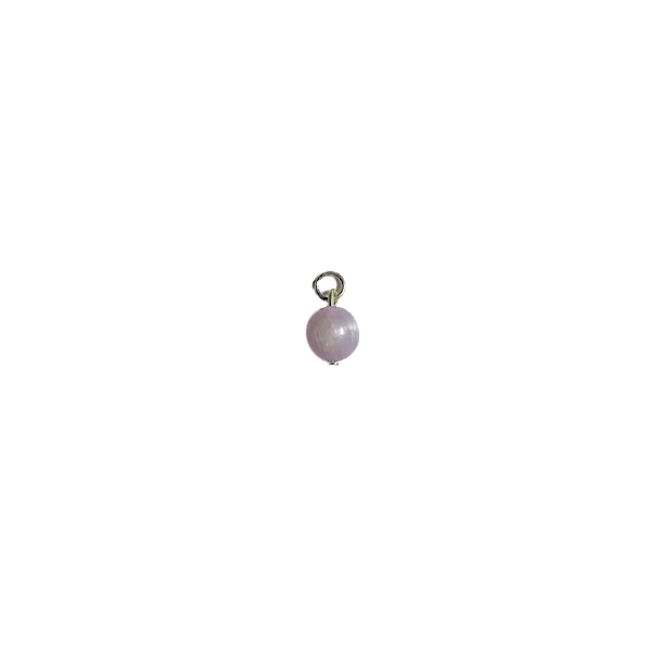 Pendentif Petite Boule en Kunzite - Minéraux | Dans les yeux de Gaïa