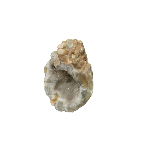 Géode d'Agate - de face | Dans les Yeux de Gaïa