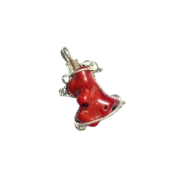 Pendentif Gorgone Serti Sur...