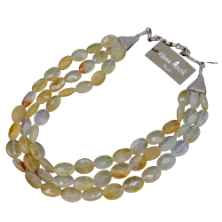 Collier en Cornaline Facetté