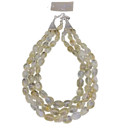 Collier en Citrine Véritable | Colliers en Minéraux | Dans les yeux de Gaïa
