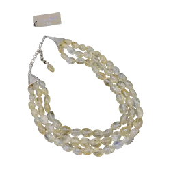 Collier en Citrine Véritable