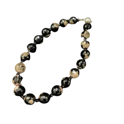 Collier en Rhodonite Facetté