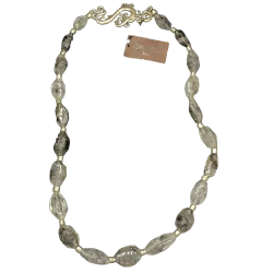 Collier en Quartz Rutile -1| Colliers en Minéraux | Dans les yeux de Gaïa