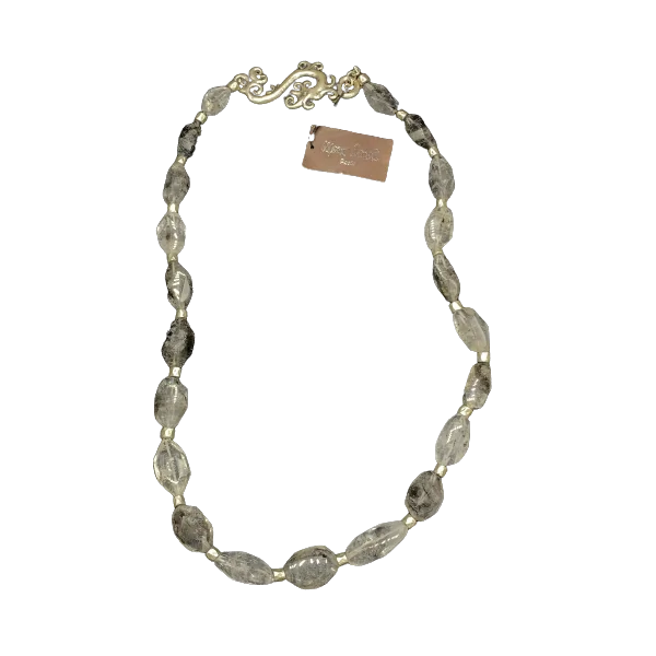 Collier en Quartz Rutile -1| Colliers en Minéraux | Dans les yeux de Gaïa
