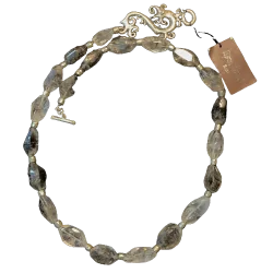 Collier en Quartz Rutile...