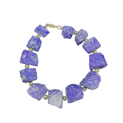 Bracelet en Lapis-Lazuli brut | Bracelets en Pierres | Dans les yeux de Gaïa