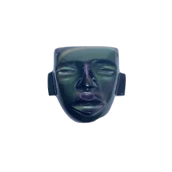 Petit Masque en Obsidienne Oeil Céleste -1 | Dans les yeux de Gaïa