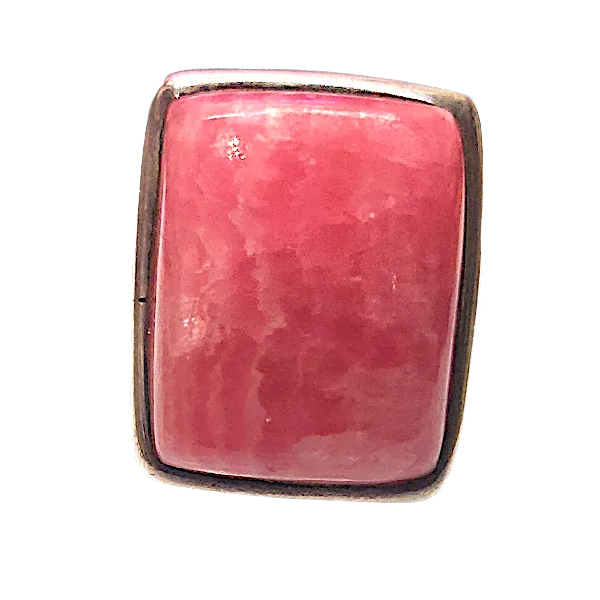 Bague en Rhodochrosite montée sur Argent 925, photo 1 | Dans les Yeux de Gaia
