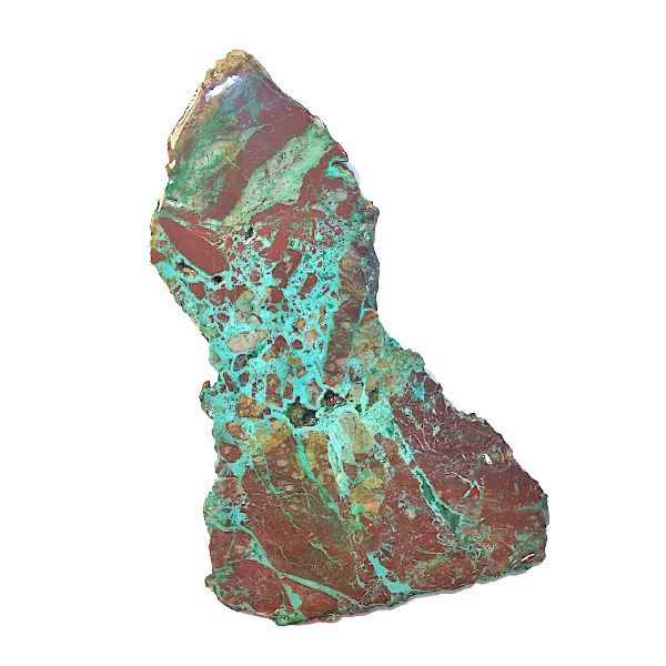 Plaque d'Azurite-Malachite et Cuprite -1| Minéraux de collection