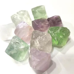 Pierre roulée Fluorite Octaèdre 1 - Lithothérapie |Dans les Yeux de Gaïa