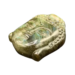 Tête de Bouddha en Labradorite