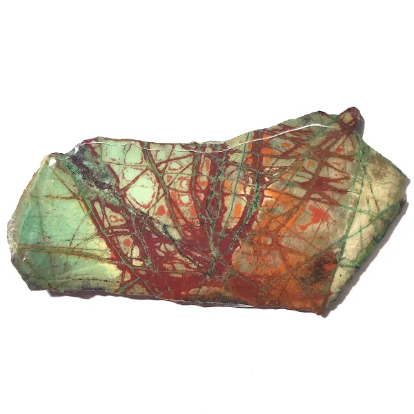 Plaque de Cuprite et Malachite -1 - Minéraux | Dans les yeux de Gaïa