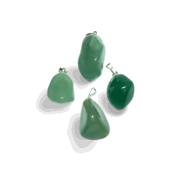 Pendentif Aventurine verte | Pendentifs en Minéraux | Dans les yeux de Gaïa