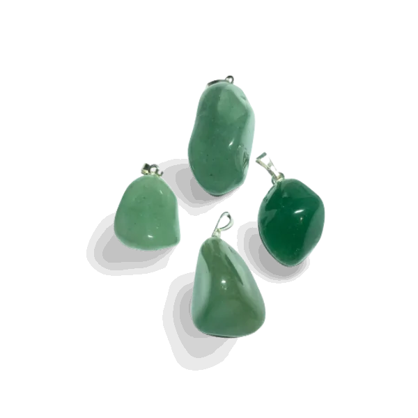 Pendentif Aventurine verte | Pendentifs en Minéraux | Dans les yeux de Gaïa
