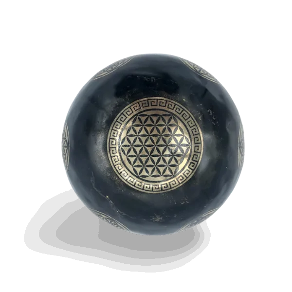 Bol Chantant Tibétain à motif fleur de vie | Dans les yeux de Gaïa
