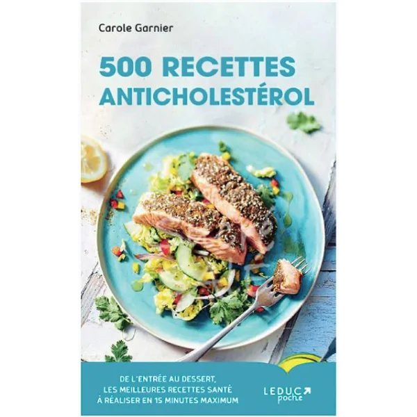 500 Recettes Anticholestérol | Livres sur le Bien-Être | Dans les yeux de Gaïa