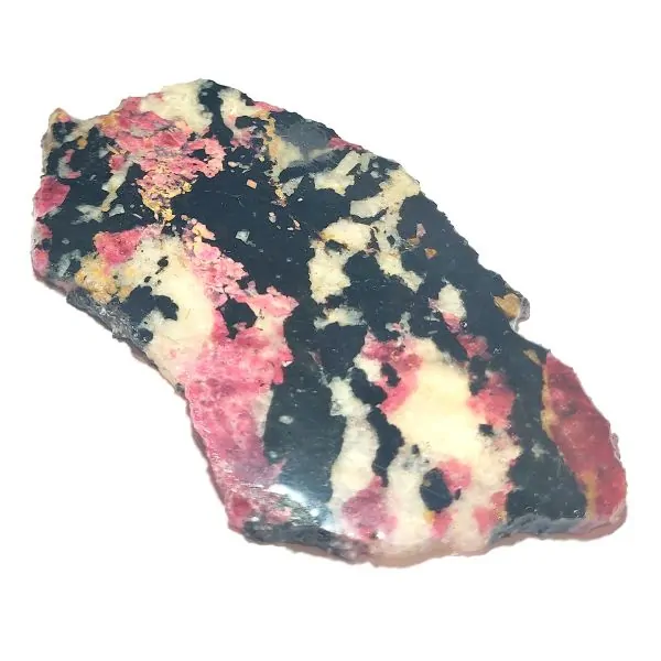 Plaque de Rhodonite -2| Minéraux de collection | Dans les yeux de Gaïa
