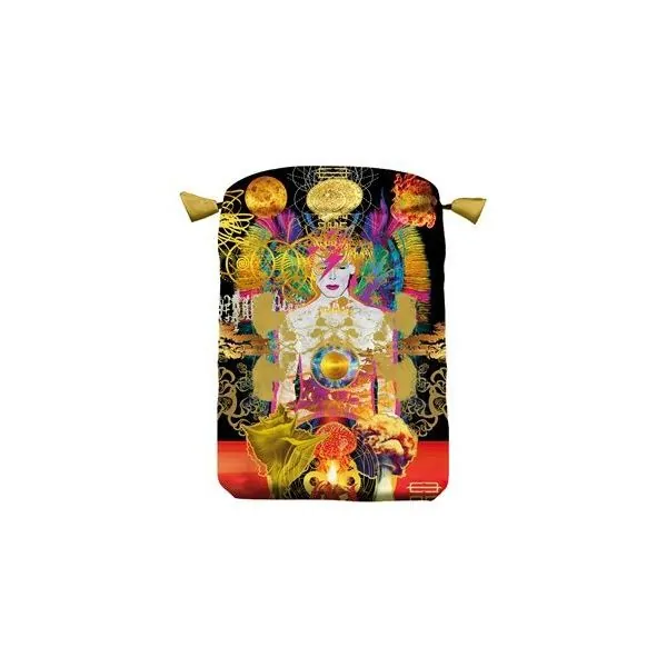 Bourse Starman - satin | Accessoires de Cartomancie | Dans les yeux de Gaïa
