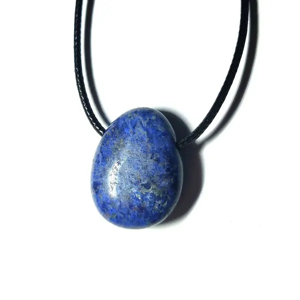 Pendentif Cabochon Dumortiérite - Lithothérapie |Dans les Yeux de Gaïa