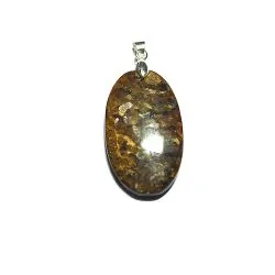 Pendentif en Bronzite - Photo 1 | Dans les Yeux de Gaia