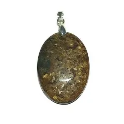 Pendentif en Bronzite -2 | Pendentifs en Minéraux | Dans les yeux de Gaïa