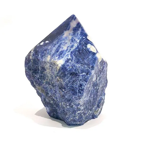 Pointe brute Sodalite 1 - Lithothérapie |Dans les Yeux de Gaïa