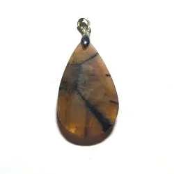 Pendentif en Chiastolite