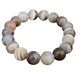 Bracelet Agate du Botswana...