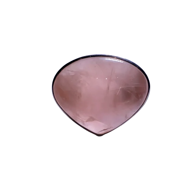Bague en Quartz Rose sur argent 925, photo 1 | Dans les Yeux de Gaia