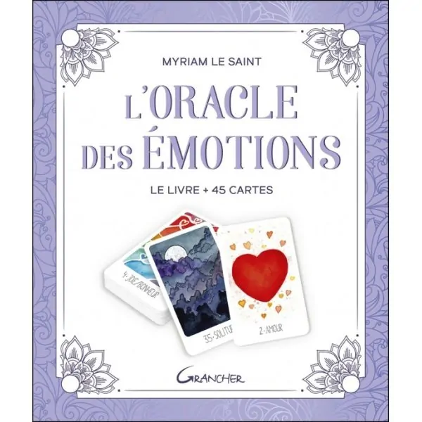L'Oracle des Emotions - Le livre 45 cartes | Dans les yeux de Gaïa