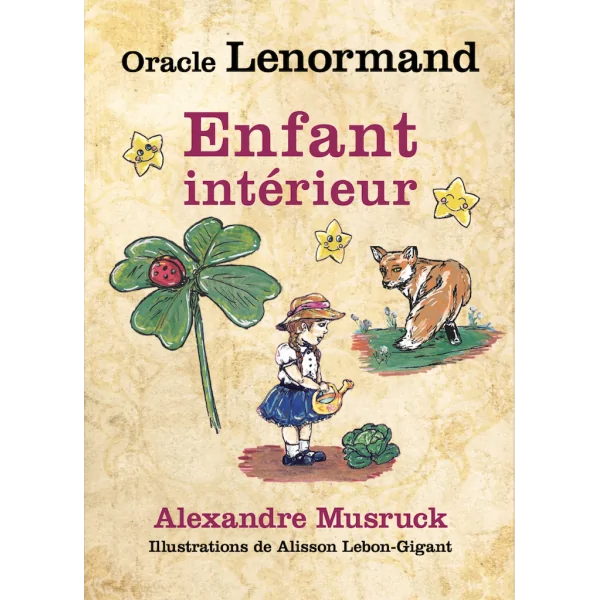 Oracle Lenormand - Enfant intérieur vue de face | Dans les Yeux de Gaïa