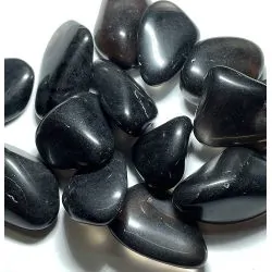 Pierre Roulée Obsidienne Fumée