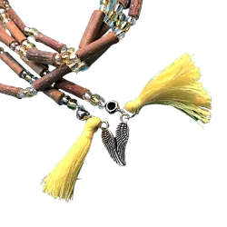 Collier mala en noisetier...