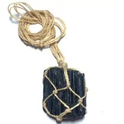 Collier en Tourmaline Noire...