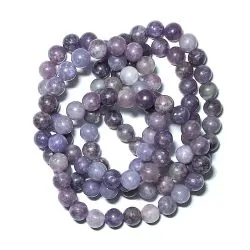 Bracelet en Lepidolite 8mm