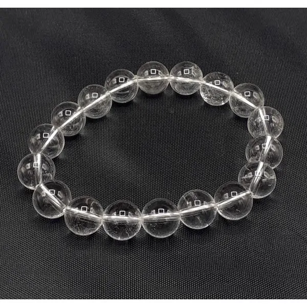 Bracelet en Cristal de Roche | Dans les Yeux de Gaïa