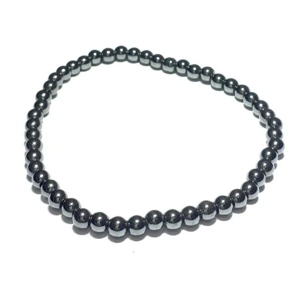Bracelet en Hématite l Dans les Yeux de Gaïa
