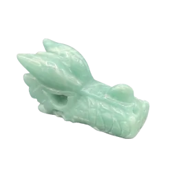 Tête de Dragon en Amazonite...