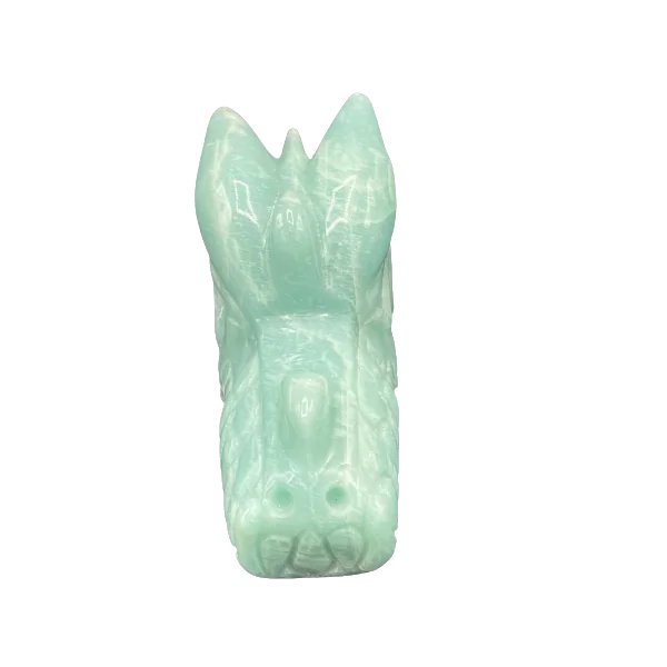 Dragon en Amazonite face| Dans les Yeux de Gaïa