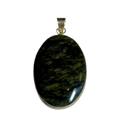 Pendentif Obsidienne de face | Dans les Yeux de Gaia
