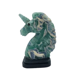 Licorne en fluorite de 2kg
