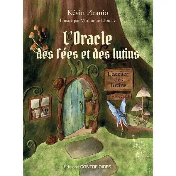 Coffret L'Oracle des Fées et des Lutins, vue de face | Dans les Yeux de Gaïa