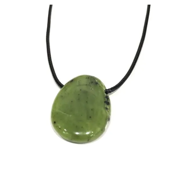 Cabochon Jade Nephrite 1 - Bijoux pierre|Dans les Yeux de Gaïa