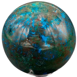Sphère de Chrysocolle l Dans les Yeux de Gaïa