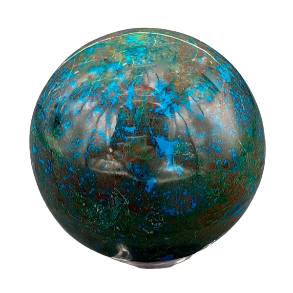 Sphère de Chrysocolle l Dans les Yeux de Gaïa