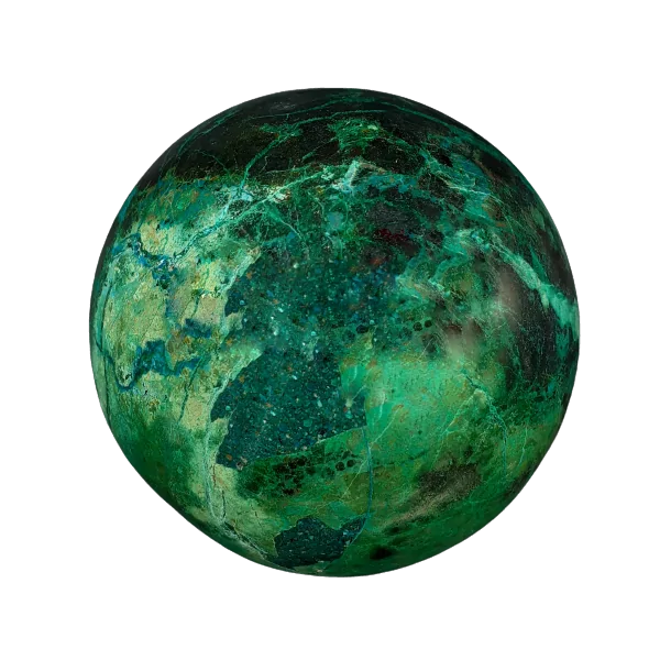 Sphère de Chrysocolle l Dans les Yeux de Gaïa