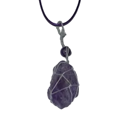 Pendentif en Améthyste | Dans les Yeux de Gaïa
