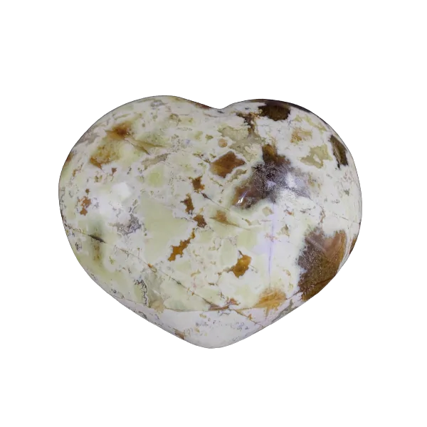 Coeur en Jaspe Opale - Lithothérapie |Dans les Yeux de Gaïa